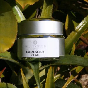 Facial Scrub with crashed lime and sand stone for all skin types